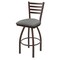 Holland Bar Stool Co 30" Swivel Bar Stool, Bronze Finish, Graph Seat 41030BZ020 - alternate 1